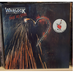 Warlock (2) True As Steel VINYL LP