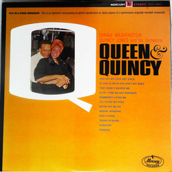 Dinah Washington Quincy Jones And His Orchestra Queen & Quincy VINYL LP - Reissue Stereo