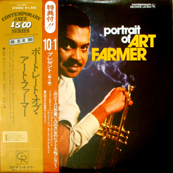 Art Farmer Portrait Of Art Farmer VINYL LP - Limited Edition Reissue Stereo