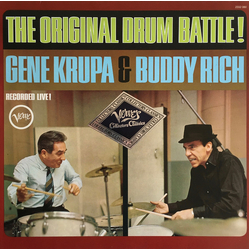 Buddy Rich Gene Krupa The Original Drum Battle! VINYL LP - Reissue Stereo
