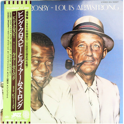 Bing Crosby Louis Armstrong Bing & Satchmo VINYL LP - Stereo