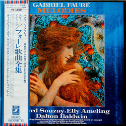 Dalton Baldwin Elly Ameling Gabriel Fauré Gérard Souzay Mélodies VINYL LP