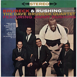 Jimmy Rushing The Dave Brubeck Quartet Brubeck & Rushing VINYL LP - Reissue Stereo