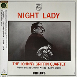 The Johnny Griffin Quartet Night Lady VINYL LP - Limited Edition Mono Reissue Remastered