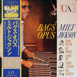 Milt Jackson Bags' Opus VINYL LP - Limited Edition Reissue Stereo
