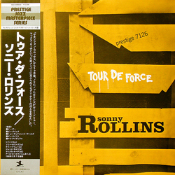 Sonny Rollins Tour De Force VINYL LP - Reissue
