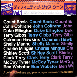 Various The Definitive Jazz Scene Volume 1 VINYL LP - Compilation Reissue Stereo