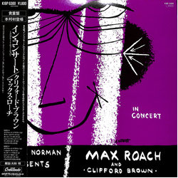 Clifford Brown And Max Roach In Concert -Complete Version- VINYL LP - Mono