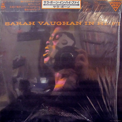 Sarah Vaughan Sarah Vaughan In Hi-Fi VINYL LP - Mono Reissue