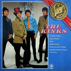 The Kinks Star-Discothek VINYL LP - Compilation Repress