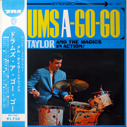 Mel Taylor And The Magics Drums A-Go-Go VINYL LP - Stereo