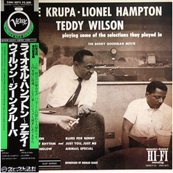 Gene Krupa Lionel Hampton Teddy Wilson Gene Krupa - Lionel Hampton - Teddy Wilson VINYL LP - Mono
