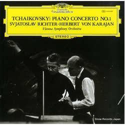 Herbert Von Karajan Pyotr Ilyich Tchaikovsky Sviatoslav Richter Wiener Symphoniker Konzert Für Klavier Und Orchester Nr. 1 B-moll Op.23 VINYL LP - Del