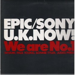 Various Epic/Sony U.K. Now! VINYL LP - Compilation Promo Stereo