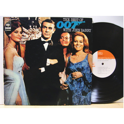 John Barry The Best Of 007 With John Barry VINYL LP - Compilation Stereo