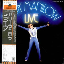 Barry Manilow Live VINYL LP