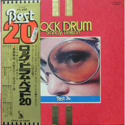 Sandy Nelson Rock Drum Best 20 VINYL LP - Compilation Stereo