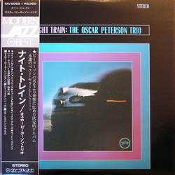 The Oscar Peterson Trio Night Train = ナイト・トレイン VINYL LP - Reissue Stereo