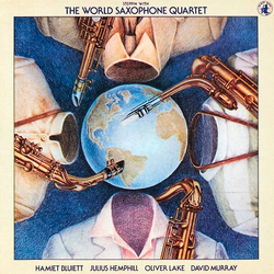 World Saxophone Quartet Steppin' With The World Saxophone Quartet VINYL LP