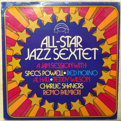 All Star Jazz Sextet A Jam Session With The All Star Jazz Sextet VINYL LP - Compilation