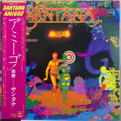 Santana Amigos VINYL LP - Stereo Japan