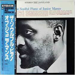 Junior Mance The Soulful Piano Of Junior Mance VINYL LP - Reissue Stereo