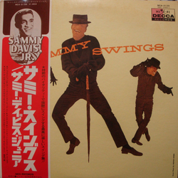 Sammy Davis Jr. Sammy Swings VINYL LP - Reissue