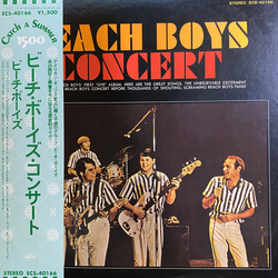 The Beach Boys Concert VINYL LP - Reissue