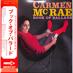 Carmen McRae Book Of Ballads VINYL LP - Stereo Japan