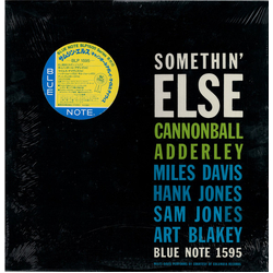 Cannonball Adderley Somethin' Else VINYL LP - Reissue Stereo