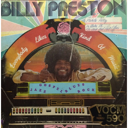 Billy Preston Everybody Likes Some Kind Of Music VINYL LP - Promo