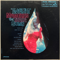 The Three Suns Twilight Memories VINYL LP - Mono