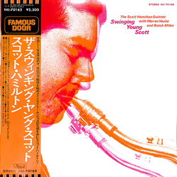 Butch Miles The Scott Hamilton Quintet Warren Vaché Swinging Young Scott VINYL LP - Stereo