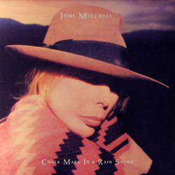 Joni Mitchell Chalk Mark In A Rain Storm VINYL LP - Stereo