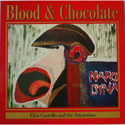 Elvis Costello & The Attractions Blood & Chocolate VINYL LP - Stereo