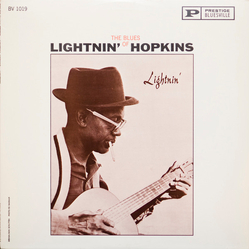 Lightnin' Hopkins Lightnin' (The Blues Of Lightnin' Hopkins) VINYL LP - Reissue Remastered Stereo