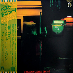 Sadistic Mika Band The Best! Menu VINYL LP - Compilation