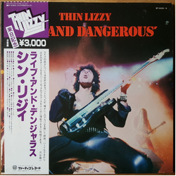 Thin Lizzy Live And Dangerous VINYL LP - Reissue