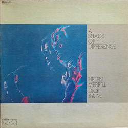 Dick Katz Helen Merrill A Shade Of Difference VINYL LP - Stereo