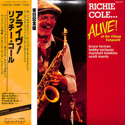 Richie Cole Alive! At The Village Vanguard VINYL LP