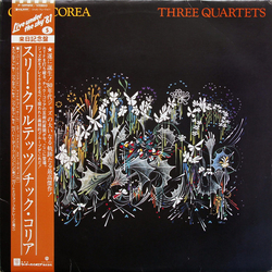 Chick Corea Three Quartets VINYL LP