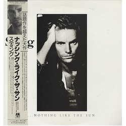Sting ...Nothing Like The Sun VINYL LP - Stereo Japan