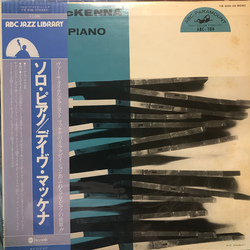 Dave Mckenna Solo Piano VINYL LP - Mono Reissue
