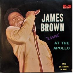 James Brown Live At The Apollo VINYL LP - Reissue Stereo