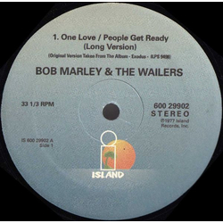 Bob Marley & The Wailers One Love / People Get Ready VINYL 12" - 33 ⅓ RPM