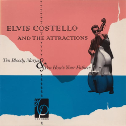 Elvis Costello & The Attractions Ten Bloody Marys & Ten How's Your Fathers VINYL LP - Compilation Reissue Stereo