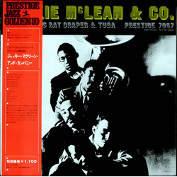 Jackie McLean Ray Draper Jackie McLean & Co. VINYL LP - Mono Reissue