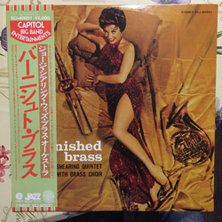 The George Shearing Quintet Burnished Brass VINYL LP - Reissue