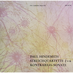 Paul Hindemith Streichquartette 2+6, Kontrabass-Sonate VINYL LP - Stereo