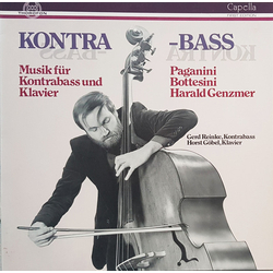Gerd Reinke Giovanni Bottesini Harald Genzmer Horst Göbel Niccolò Paganini Musik Für Kontrabass Und Klavier VINYL LP - Stereo